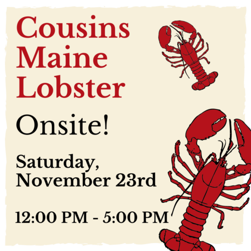 Cousins Maine Lobster Onsite - James River Cellars Winery